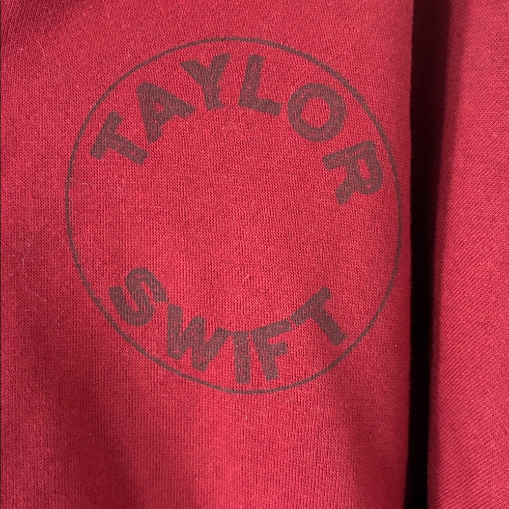Pre Owned Taylor Swift “Red” All Too Well Pullover - Picture 3 of 6